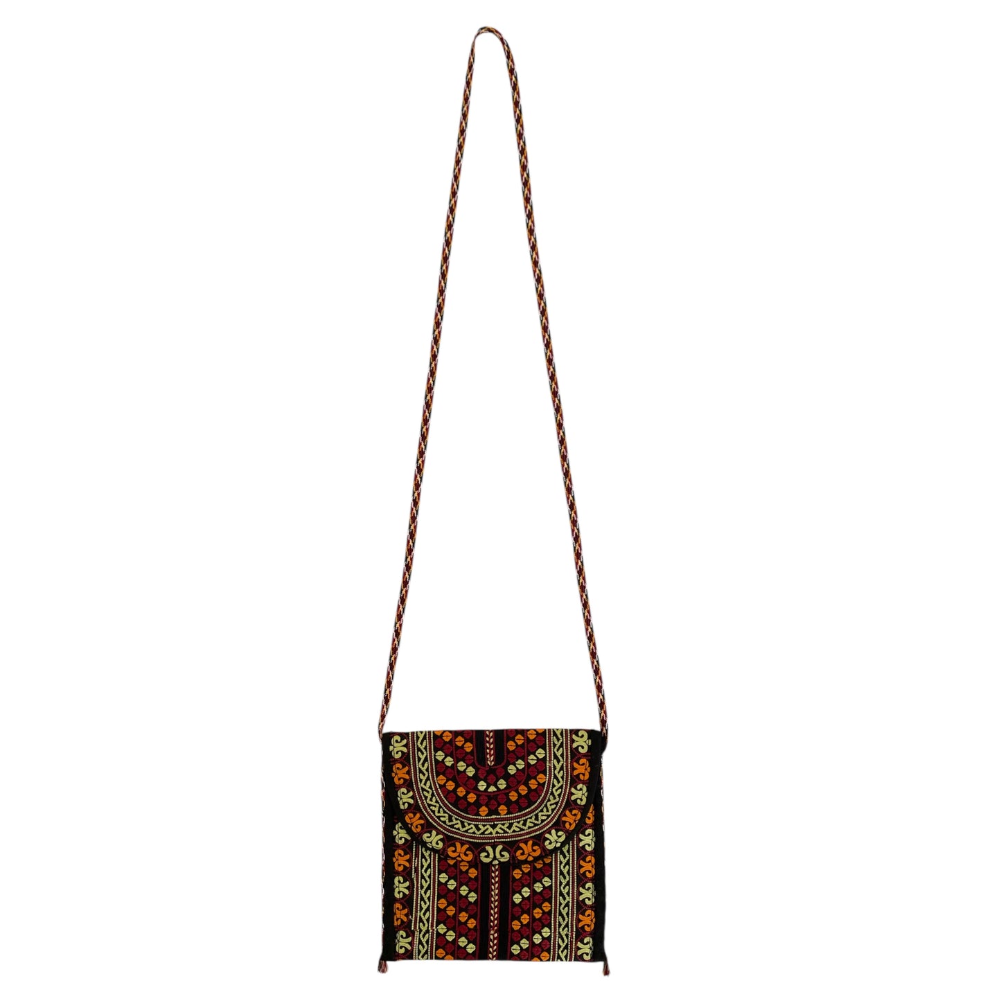 Ethnic Embroidered Textile Bag Pouch Purse