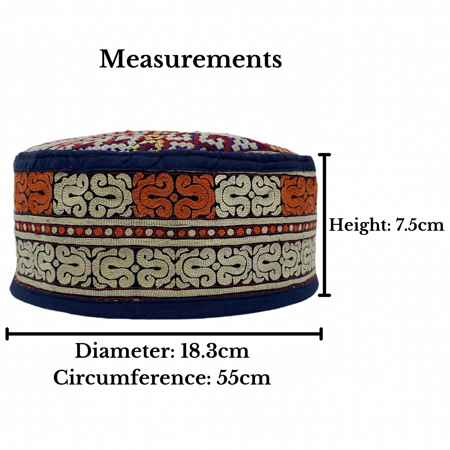 Turkmen Tekke Ceremonial Hat