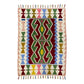 Green Hands on Hips Design Turkish Kayseri Kilim Rug 3'x4'