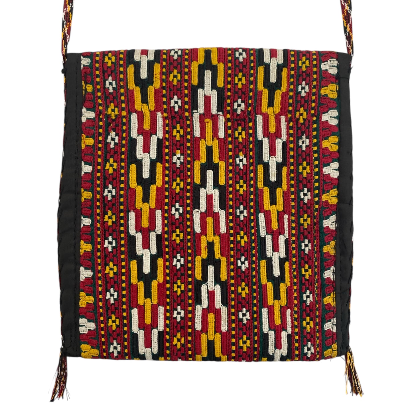 Ethnic Boho Bohemian Embroidered Pouch Purse Case