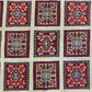 Alfombra tribal Afshar Soumak de diseño de jardín