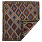 5'x5' Vintage Square Turkish Nomadic Bergama Cicim Kilim Rug - Kilim Art Gallery