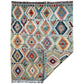 5'x6' Geometric Design Tribal Kilim Rug - Kilim Art Gallery