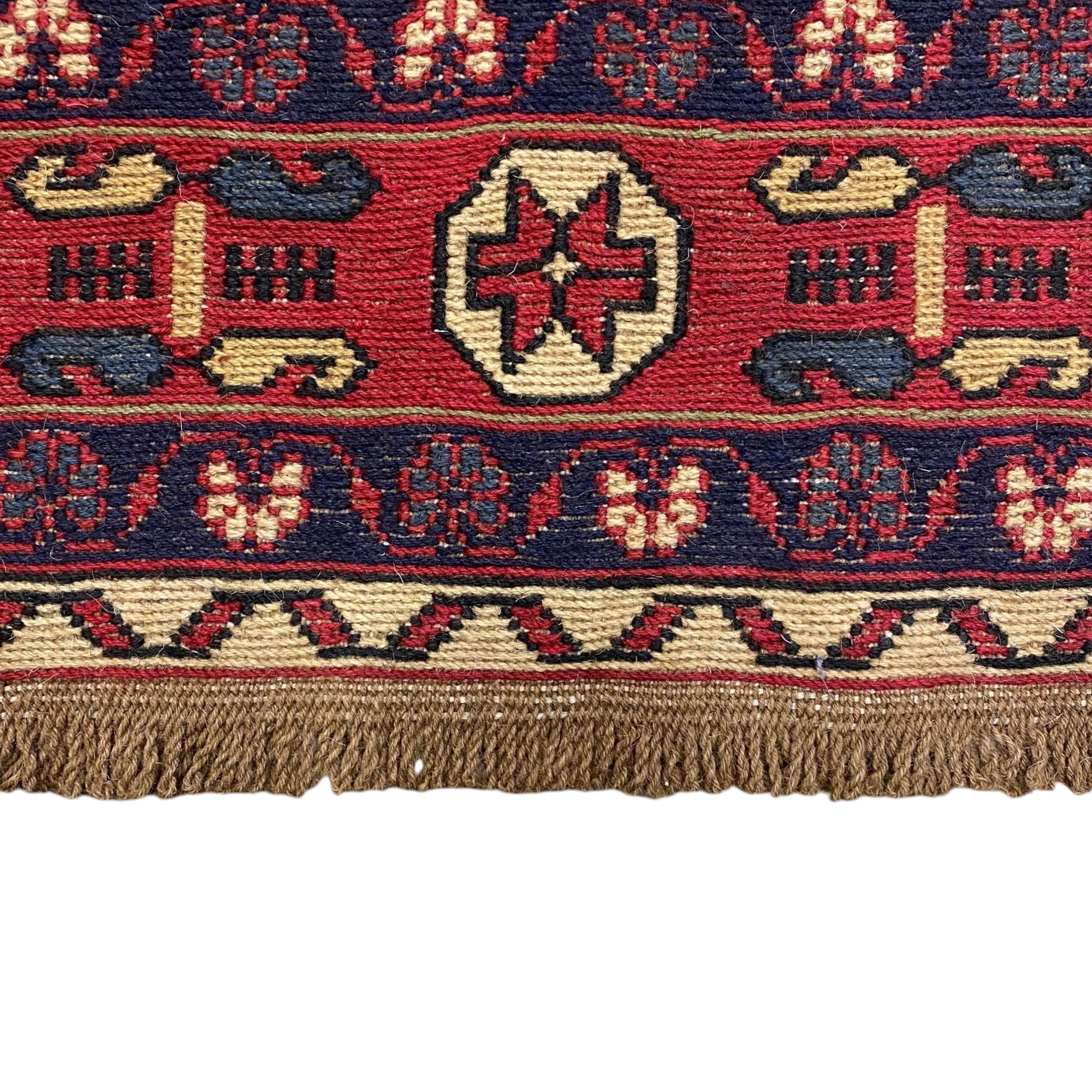 5'X6' Rah Rah Sumak / Soumak Rug - Kilim Art Gallery
