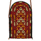 Amu Derya Embroidered Textile Bag Pouch Purse