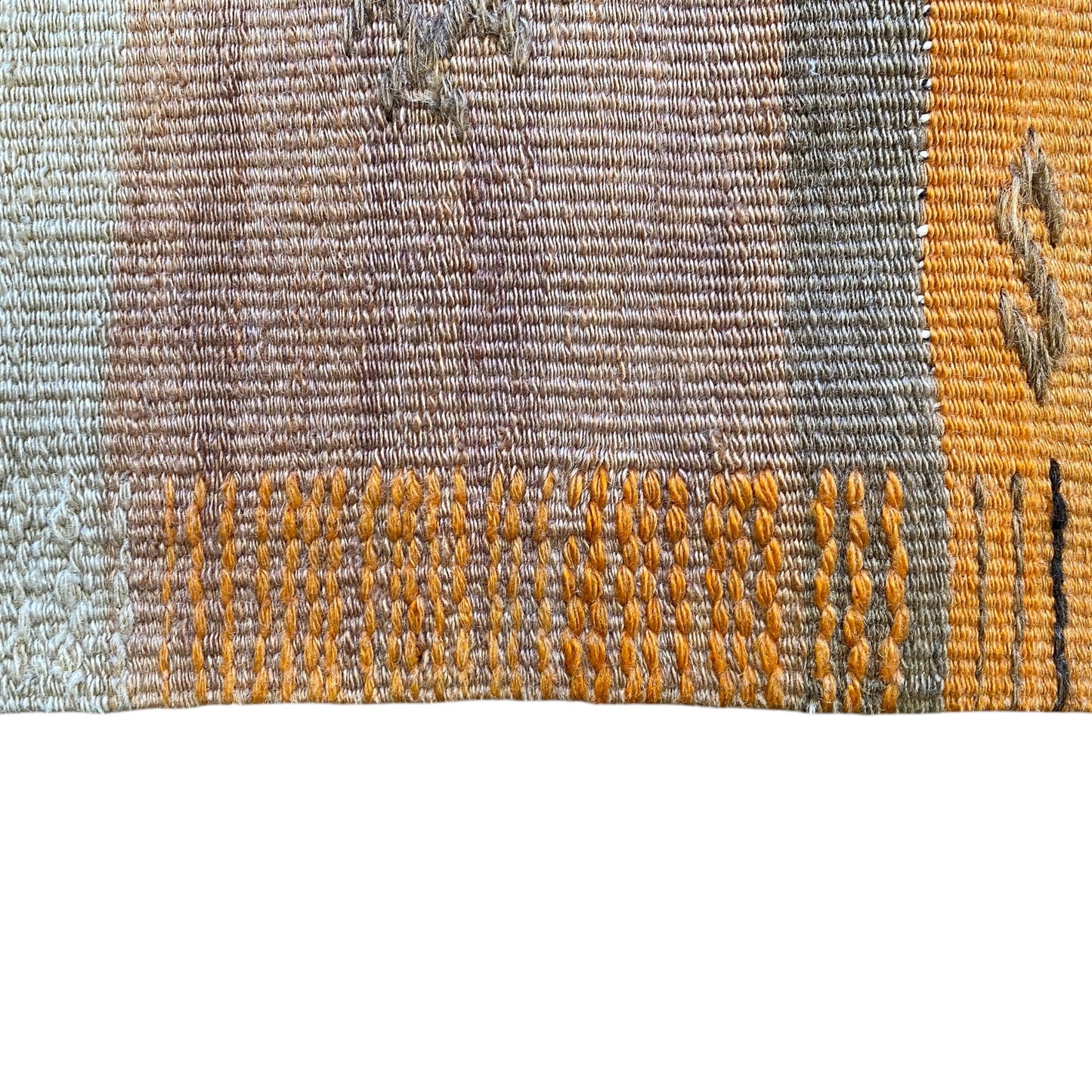 Stripe Design Anatolian Kilim Rug