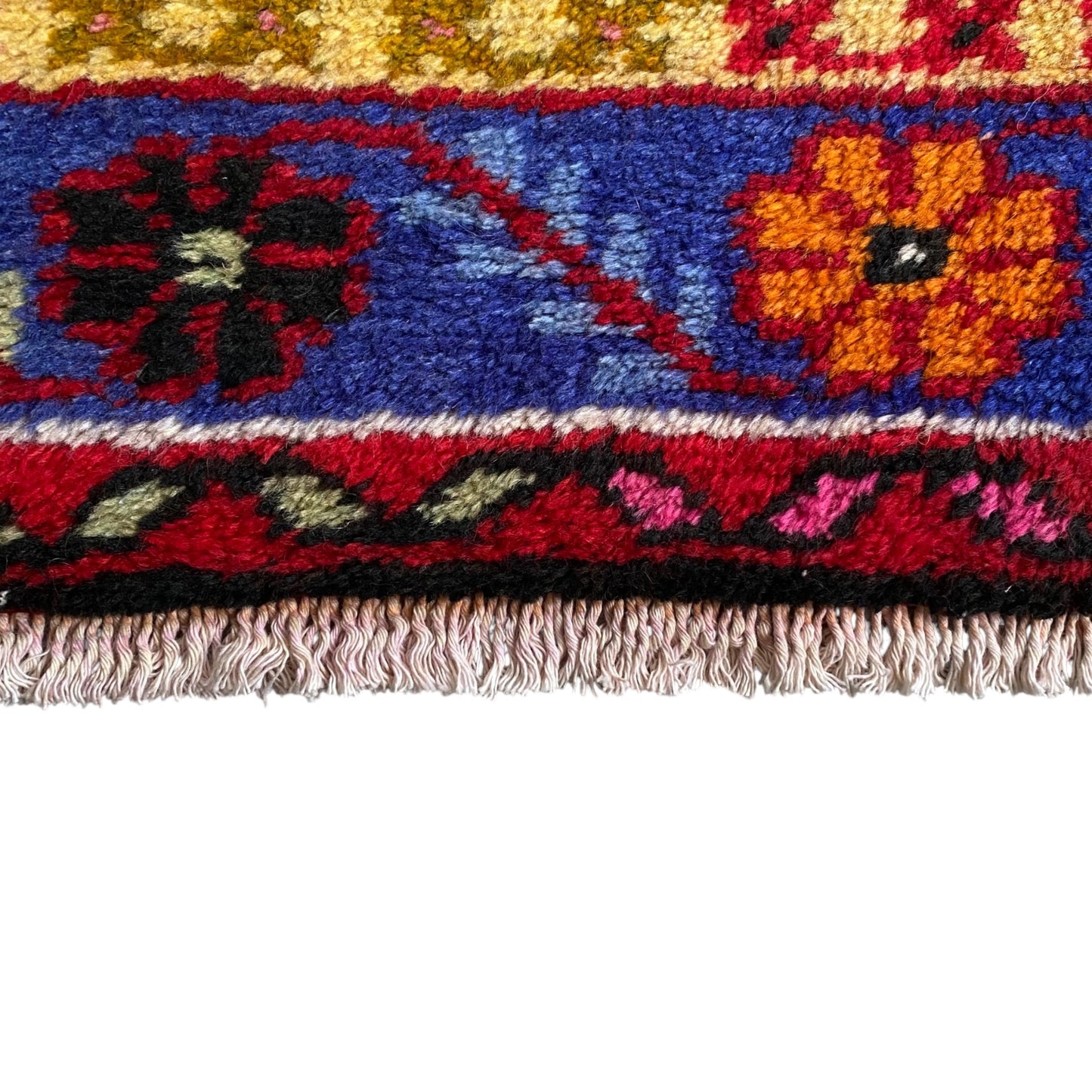 Colorful Turkish Güney Carpet Rug 2m X 1m