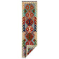 2 Meters Long Hands on Hips Design Narrow Tribal Kilim Runner Rug