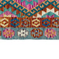 Bohemian Purple Kilim Rug Runner