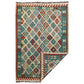 6'x8' Area Kilim Rug Nomadic Wool Kelim - Kilim Art Gallery