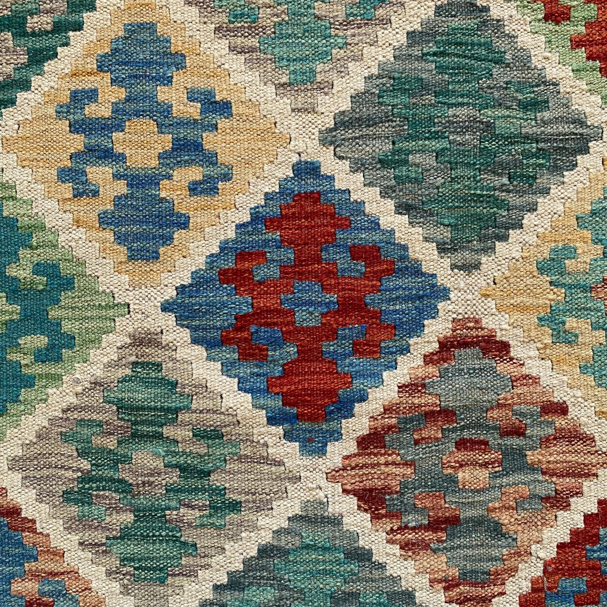 6'x8' Area Kilim Rug Nomadic Wool Kelim - Kilim Art Gallery