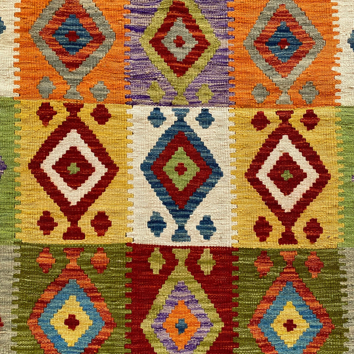 6'x8' Colorful Tribal Kelim Rug - Kilim Art Gallery