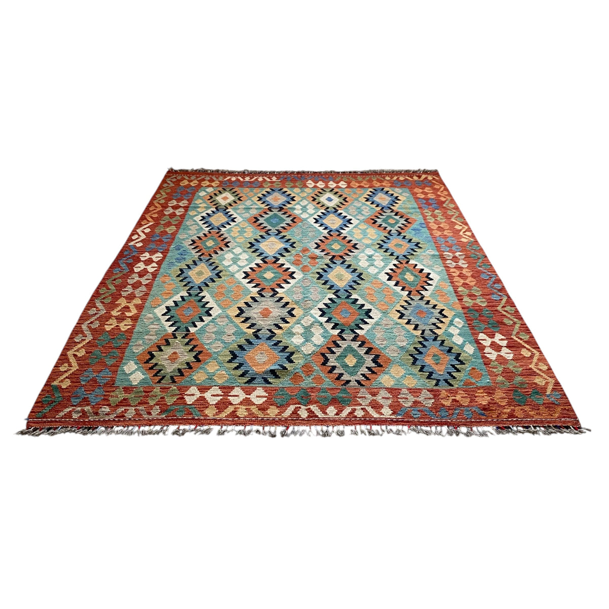 6'x8' Tribal Area Kilim Rug - Kilim Art Gallery