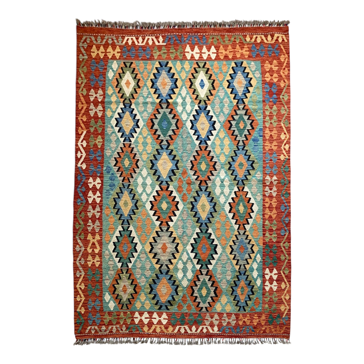 6'x8' Tribal Area Kilim Rug - Kilim Art Gallery