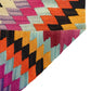 Vintage Geometric Boho Manastir Kelim Rug