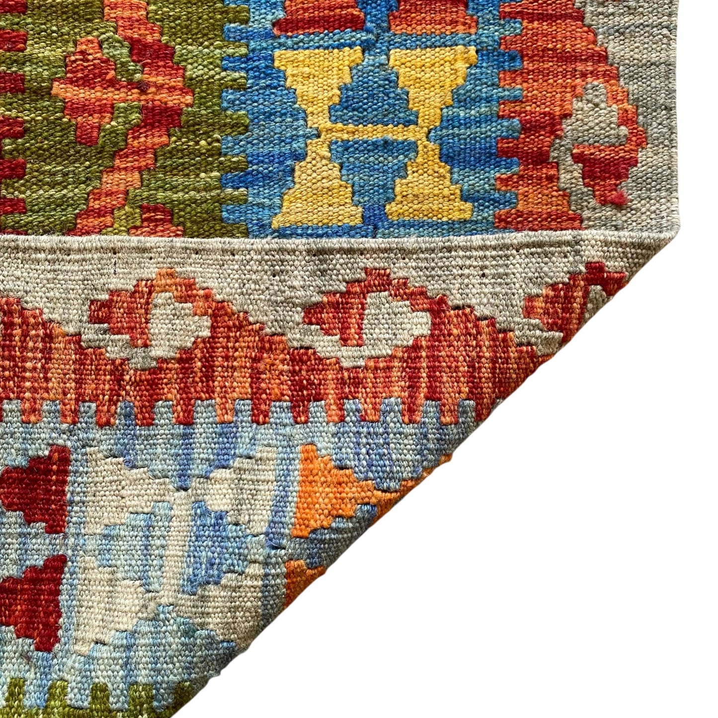 6'x8' Colorful Tribal Kelim Rug