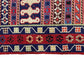 Small Tribal RahRah Soumak Kilim Rug
