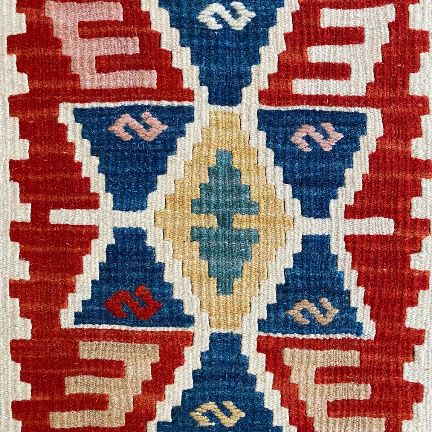 2'x6' Turkish Kayseri Kilim Runner Rug