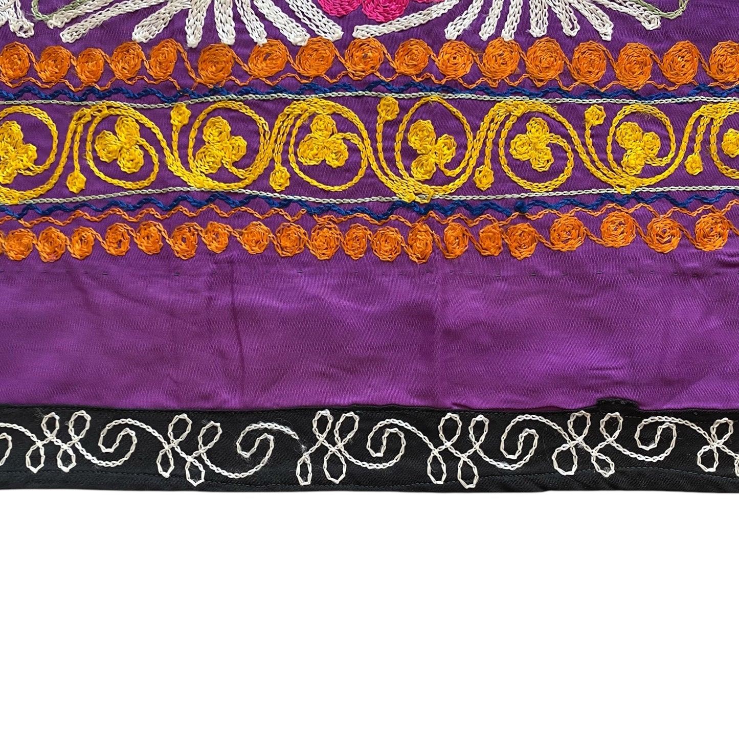 Vintage Purple Suzani Textile