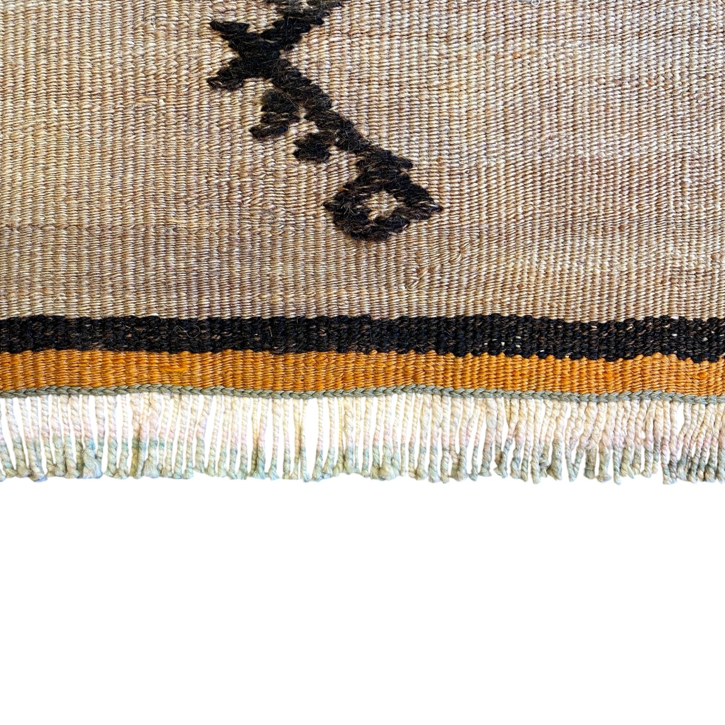 Stripe Design Anatolian Kilim Rug