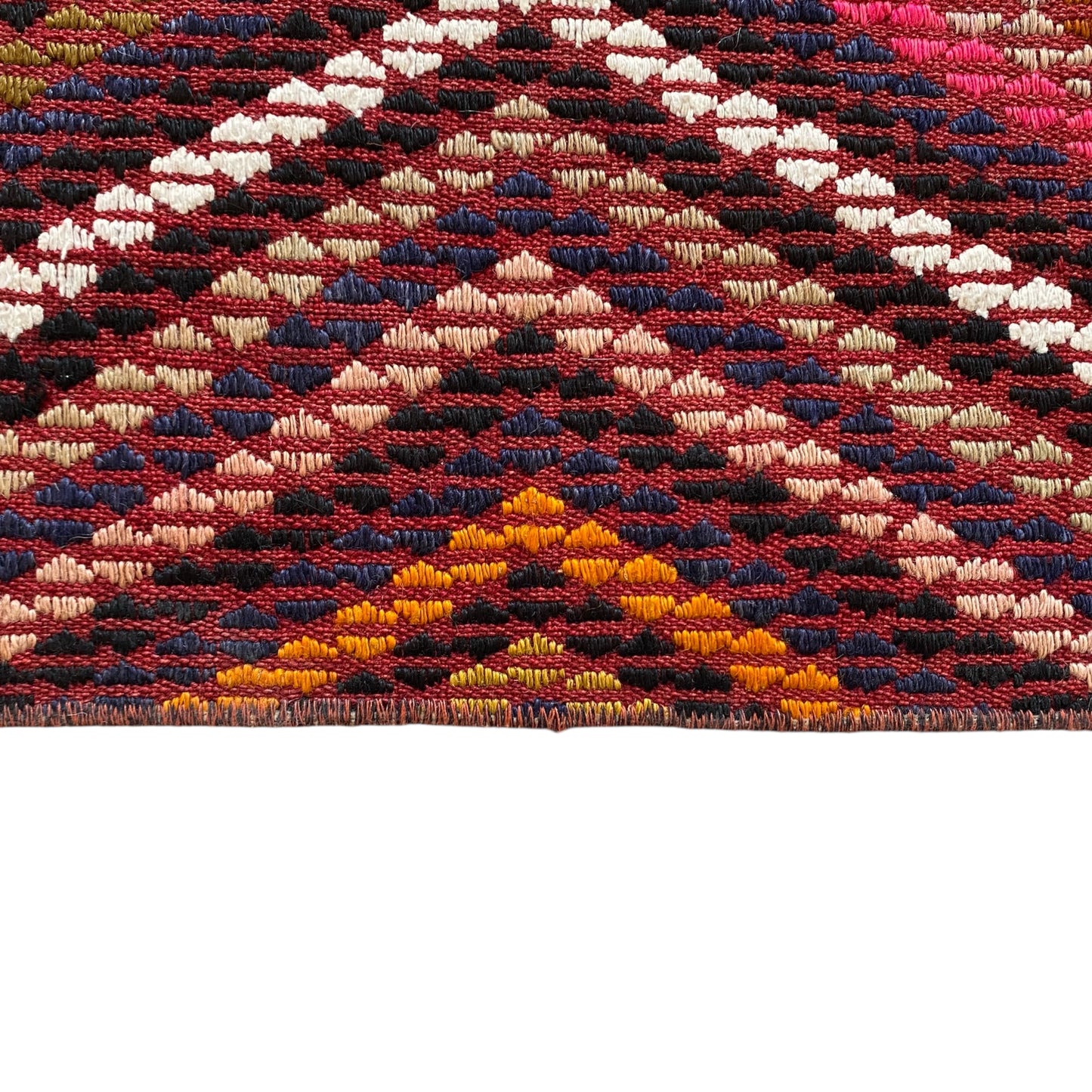 Tribal Anatolian Cicim Kilim Rug