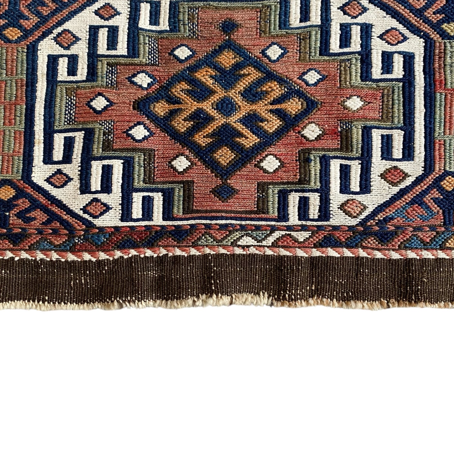 Moghan Memling Gul Ala Chuval Mafrash Soumak Panel