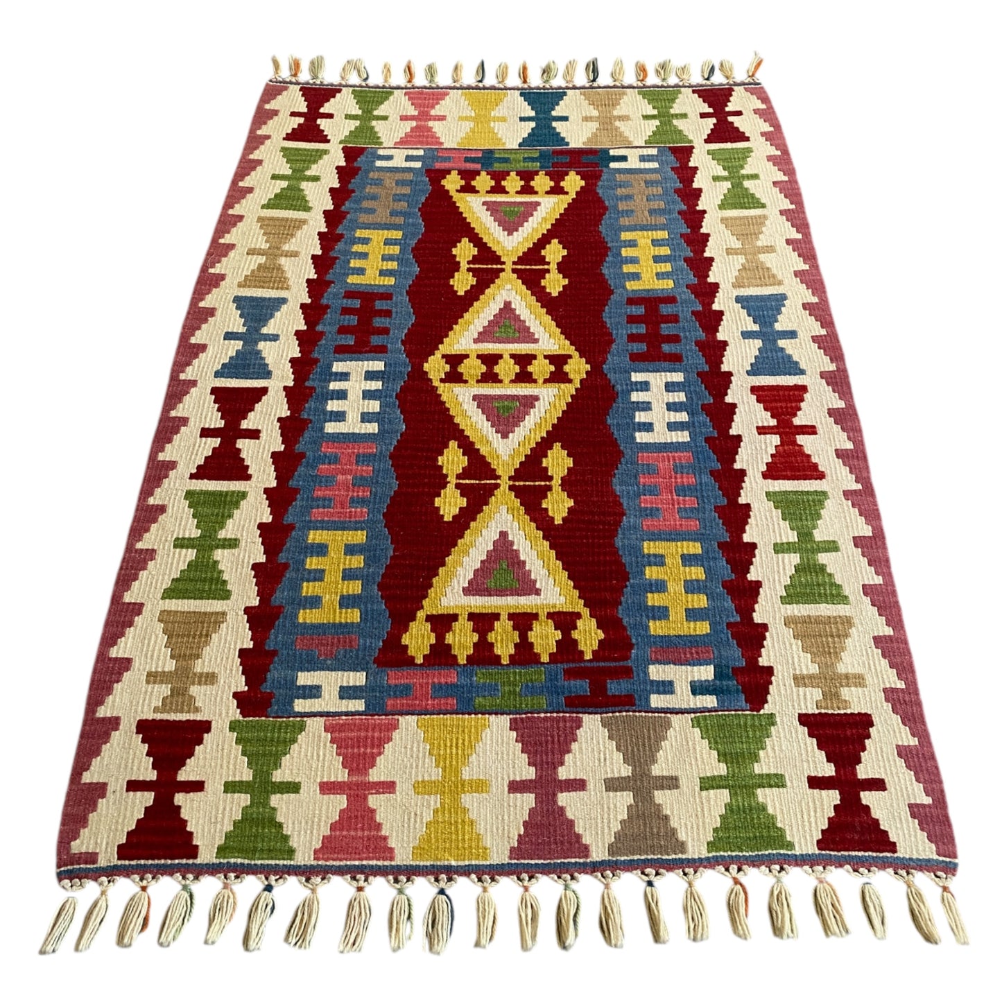 New 3'x4' Turkish Kilim Rug