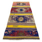 3'x7' Central Anatolian Cappadocia Kilim Rug