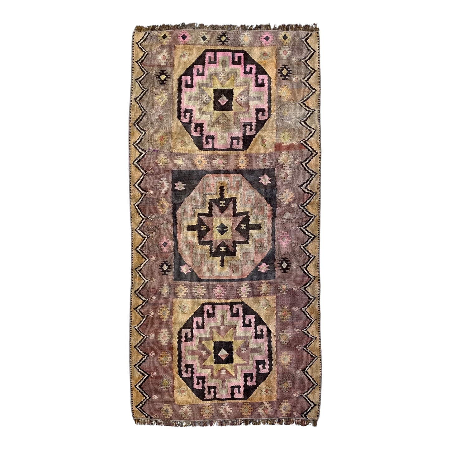 Memling Gul Kars Terekeme Kilim Rug