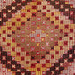 Vintage Fethiye Zili Cicim Kilim Rug