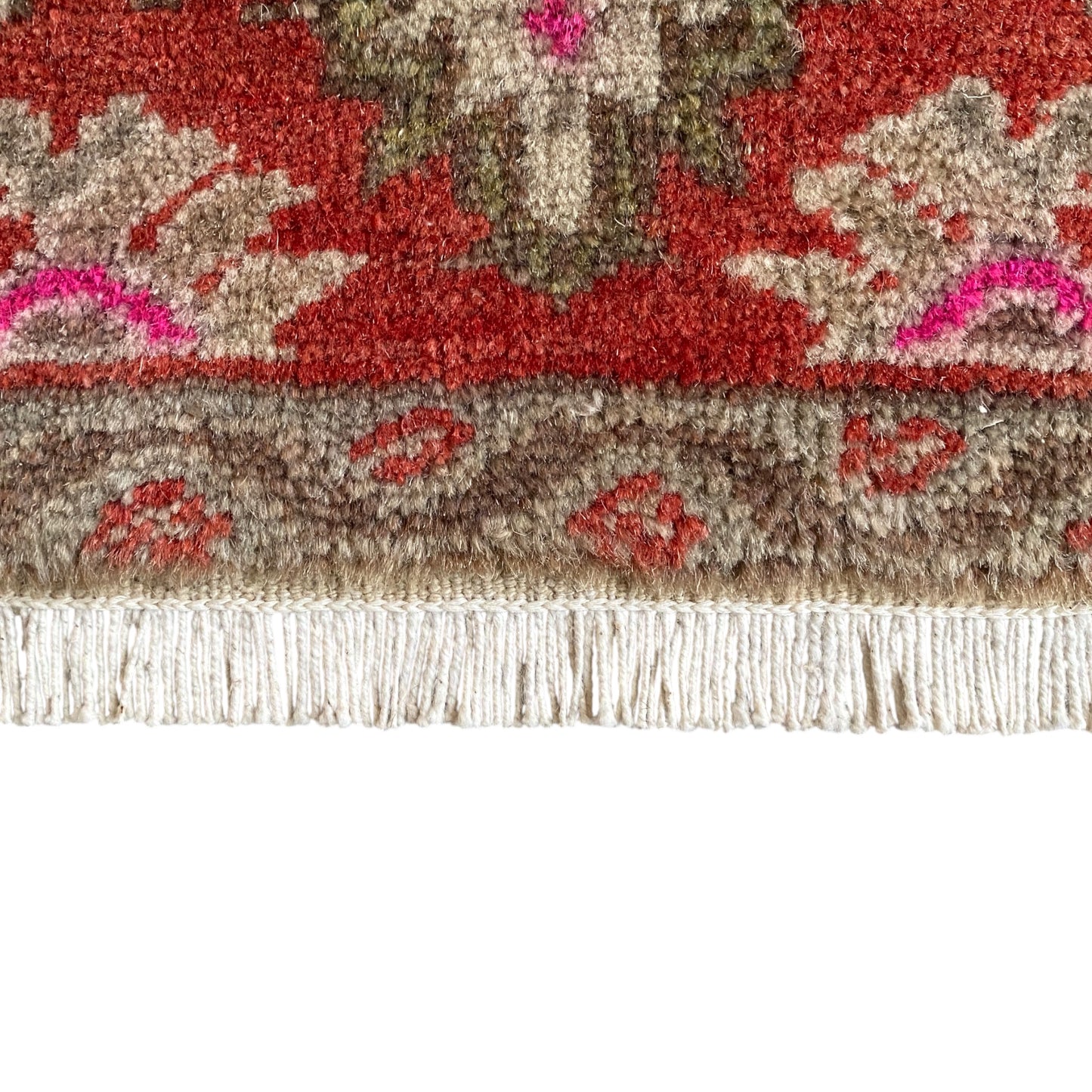 Vintage Oushak Rug Doormat