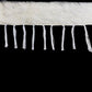 Alfombra Kilim estilo nórdico escandinavo con rayas blancas y negras de estilo turco