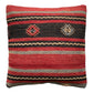 Red Black Kilim Cushion / Pillow Cover