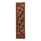 9' Ft Soumak Runner Rug with Geometric Design - Kilim Art Gallery