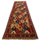 9' Ft Soumak Runner Rug with Geometric Design - Kilim Art Gallery