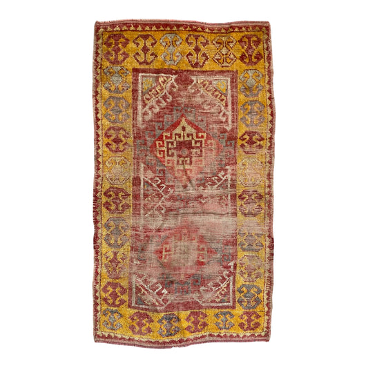 Yellow Konya / Cappadocia Carpet Rug