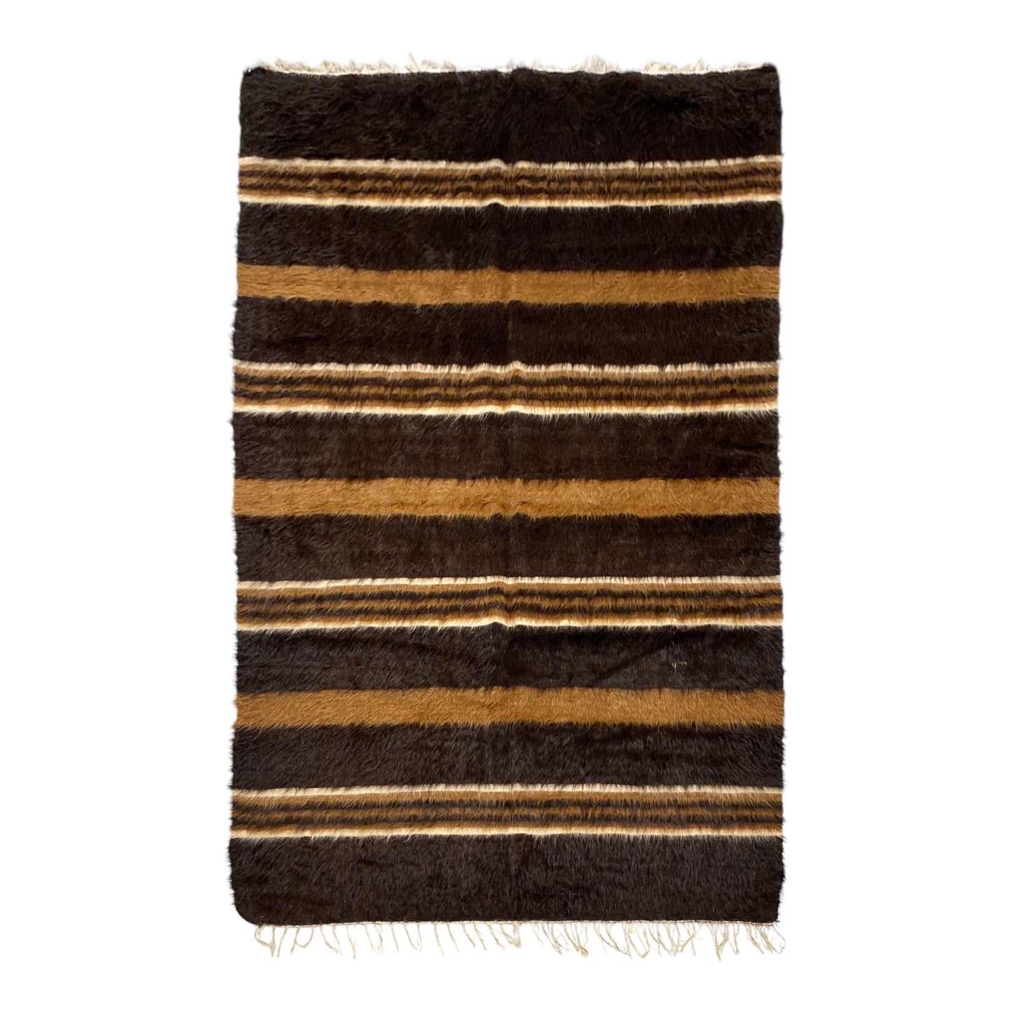 Angora Mohair Wool Siirt Blanket Kilim Rug