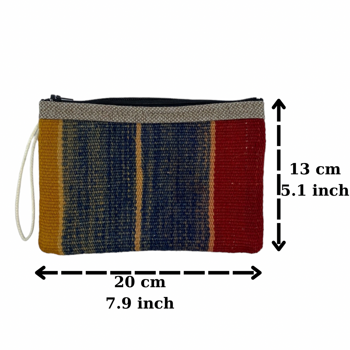 Mini Kilim Handbag , Handmade Turkish Kilim Pouch