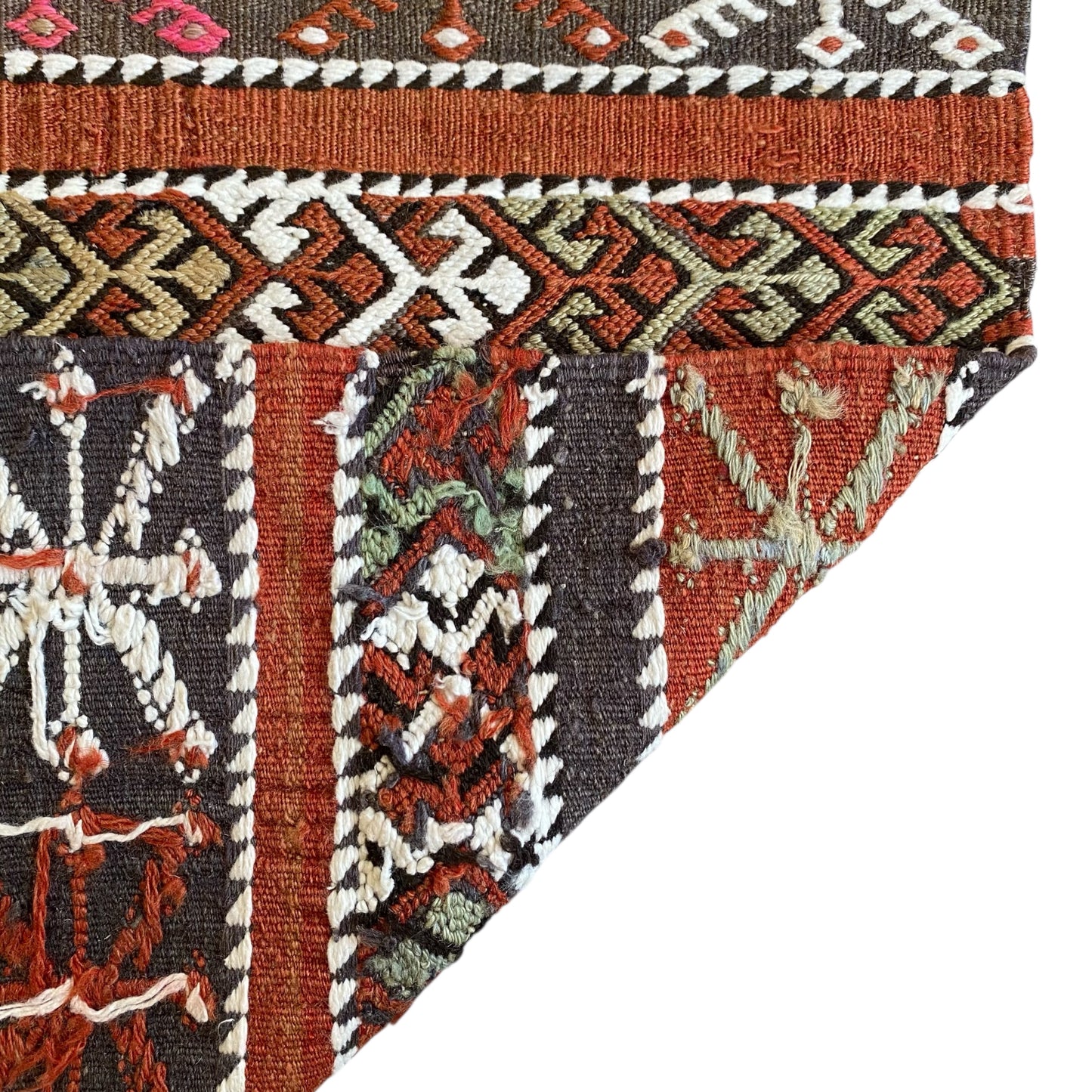 Anatolian Cicim Soumak Kilim