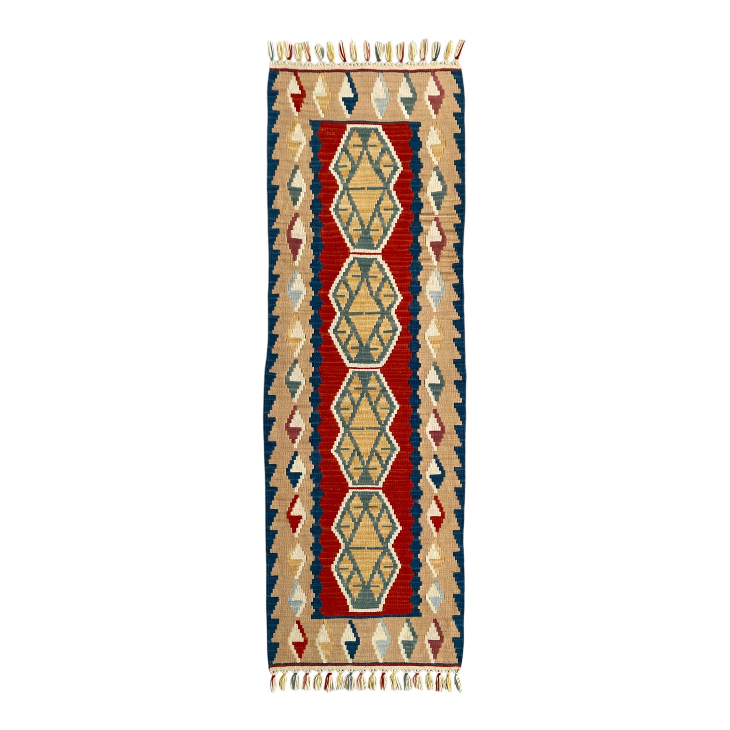 Turkish Kayseri Kilim Runner Rug