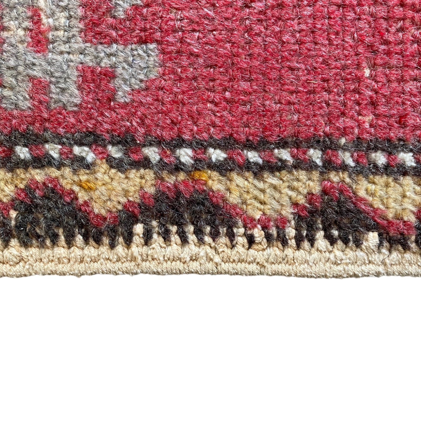 Small Vintage Turkish Rug