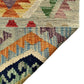 5'x6' Geometric Design Tribal Kilim Rug