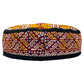 Yellow White Red Turkmen Amu Derya Hat