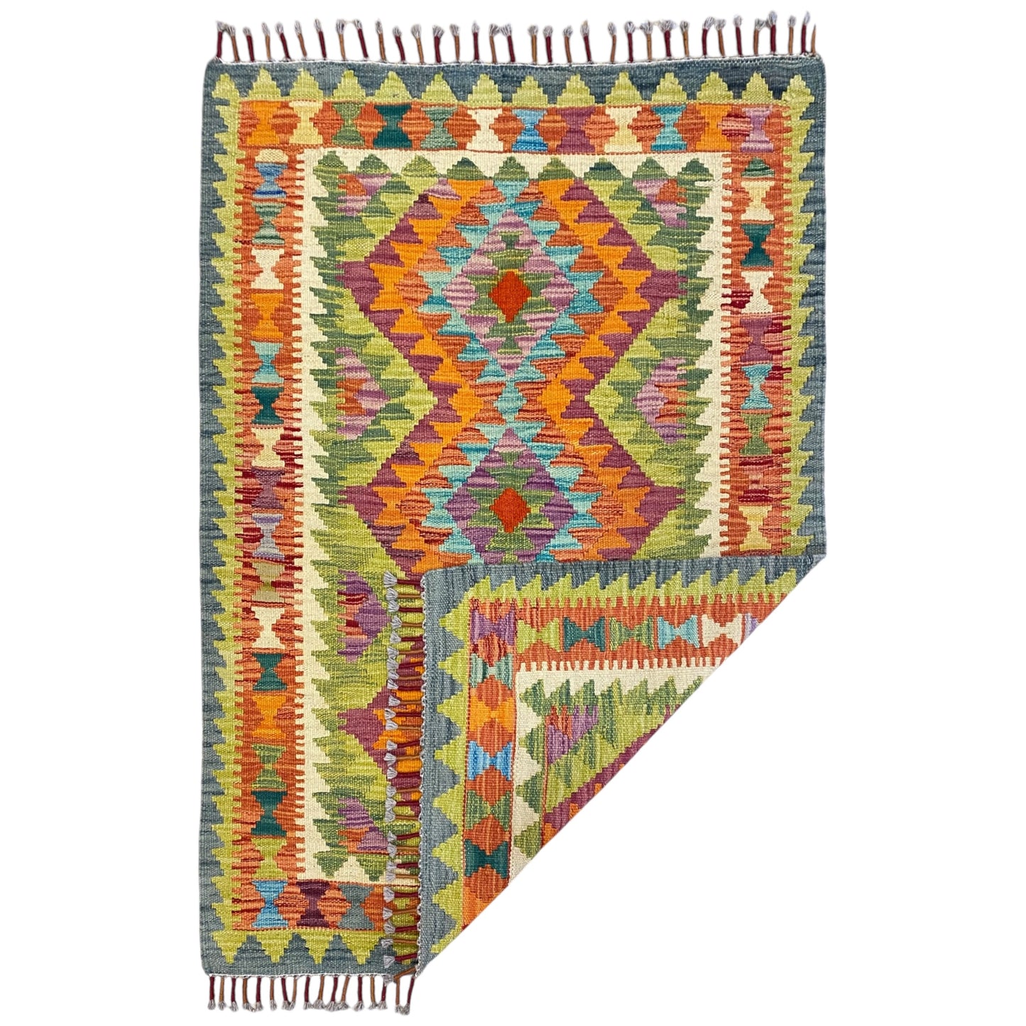 3'x4' Best Quality New Tribal Kilim Rug