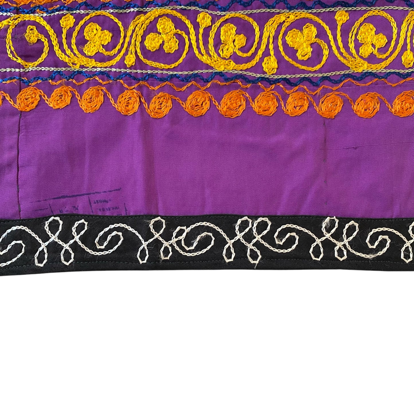 Vintage Purple Suzani Textile