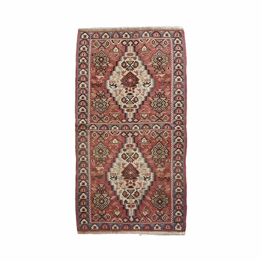 Alfombra Kilim vintage Senneh