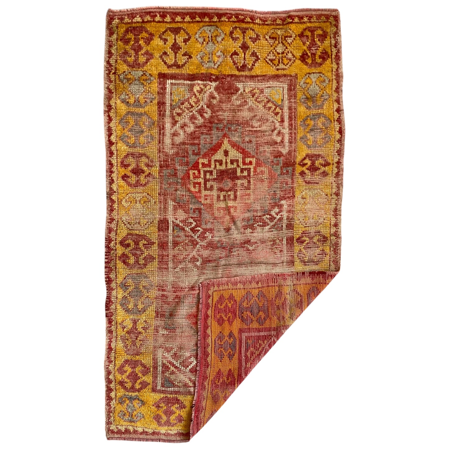 Yellow Konya / Cappadocia Carpet Rug