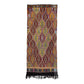 Alfombra Kilim nómada Cicim de las Montañas Tauro