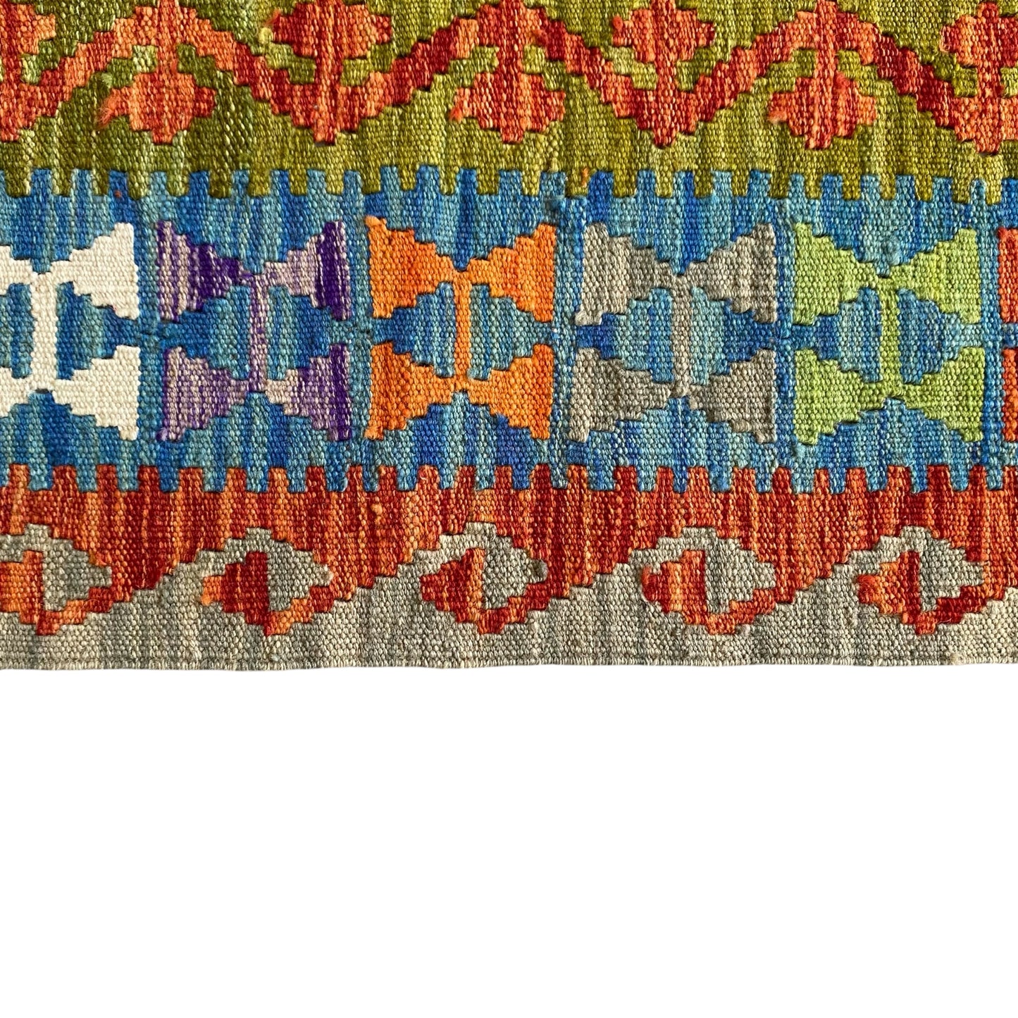 6'x8' Colorful Tribal Kelim Rug