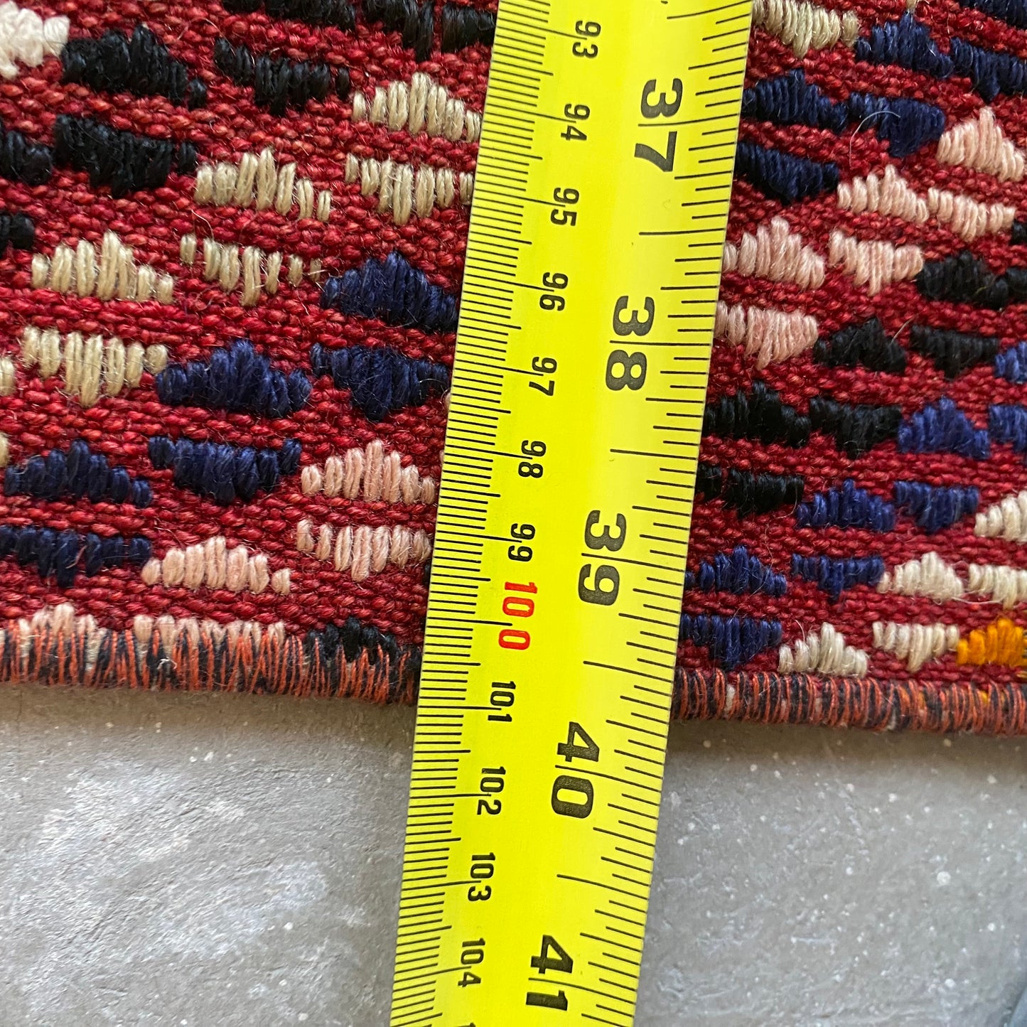 Tribal Anatolian Cicim Kilim Rug